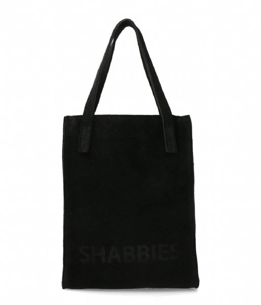 Shabbies Shopper Shopper Xs Suede Black (0004)